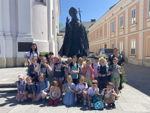 Wycieczka klas pierwszych KSP do Wadowic